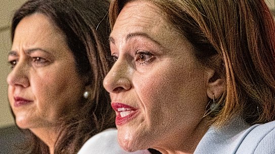 Queensland Premier Annastacia Palaszczuk and Treasurer Jackie Trad handed down the budget on Tuesday.