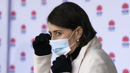 NSW Premier Gladys Berejiklian on Saturday.