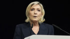 Marine Le Pen avoided any triumphalism, warning that victory was not secure.