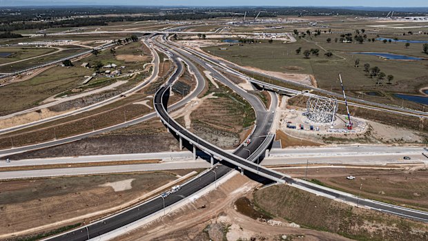 The M12 motorway will provide a link to the new Western Sydney Airport.