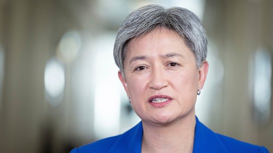 Foreign Minister Penny Wong, pictured, and Treasurer Jim Chalmers said the Australian government would work with the G7 on the implementation of the cap.