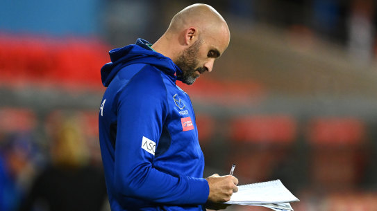 North Melbourne coach Rhyce Shaw.