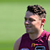 Lachie Neale at training today.