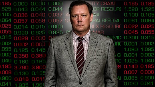 Former financial adviser Kris Ridgway. The background in this image has been altered.