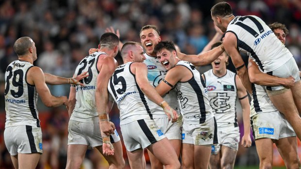 Blue heaven: Carlton snatch victory in finals win for the ages