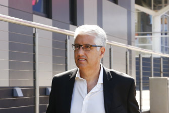 South Sydney chairman Nick Pappas.