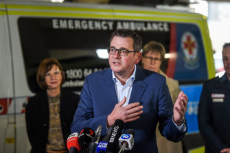 Premier Daniel Andrews said now was not the time to be cutting isolation requirements. 