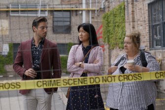 Lincoln Younes, Michelle Lim Davidson, and Magda Szubanski star in Nine's upcoming drama, After the Verdict.