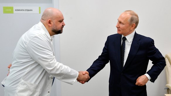 Coronavirus: Vladimir Putiin met with doctor now diagnosed with COVID-19