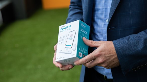 Ellume’s at-home COVID test created global headlines at the end of 2020 when it hit the US market. 