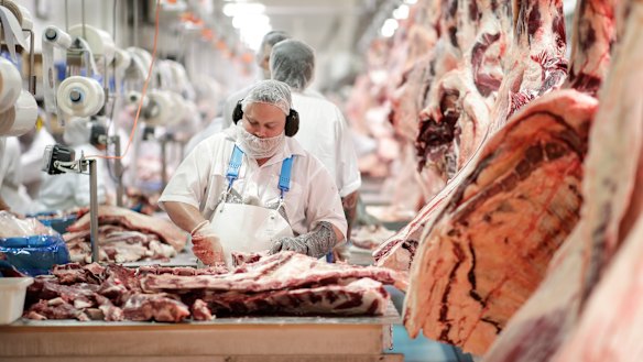 China has suspended imports from four Australian beef processors. 