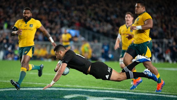 It was a procession for the home side, the All Blacks retaining the Bledisloe Cup yet again.