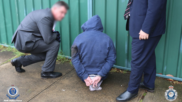 Police have arrested seven men in a crackdown on an alleged criminal network supplying cocaine and firearms. 