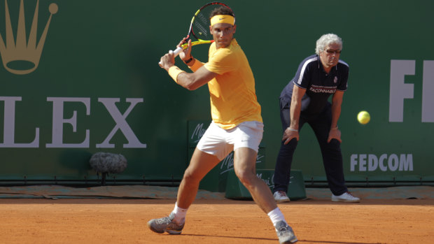 Rafael Nadal is his usual dominant self on clay.