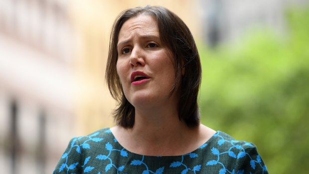 Federal Minister for Jobs and Industrial Relations Kelly O'Dwyer on Thursday. 
