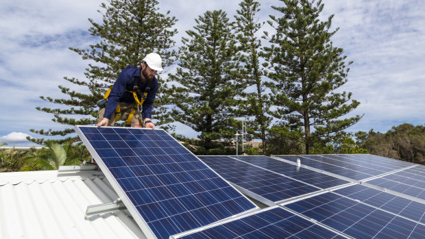 Queensland leads the nation in home solar panel uptake.