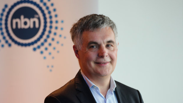 NBN Co chief executive Stephen Rue said the network was already experiencing increased data demands.