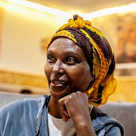 Adulis Restaurant’s head chef and co-owner Eritrea Hadgat.