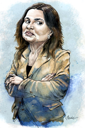 Jacqui Lambie. Illustration: Joe Benke