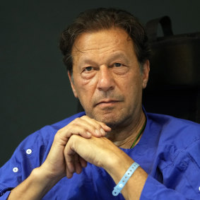 Pakistan’s former prime minister Imran Khan in 2022.