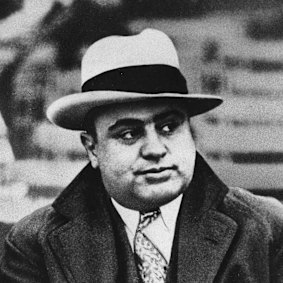 Notorious gangster and one-time Alcatraz resident Al Capone.