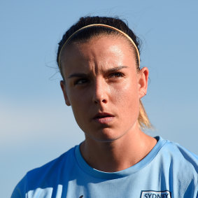 Matildas player Chloe Logarzo has not received an explanation