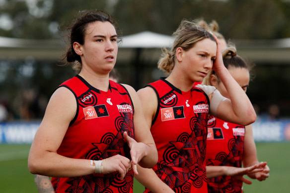 Essendon’s AFLW season is over, and for the  players of the 10 clubs who missed the finals, uncertainty lies ahead.