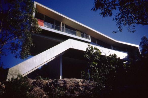 Ted Meller House in Castlecrag. 