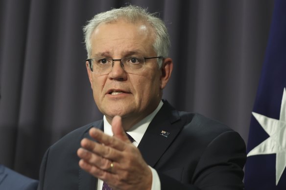 Prime Minister Scott Morrison says state governments want to retain control over lockdowns.