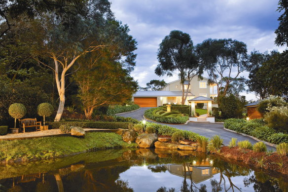 The Hillcrest property at Belrose when it was sold by liquidators in 2010 for $3.9 million.