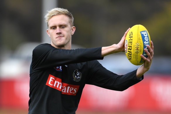 Jaidyn Stephenson will be left out of the Collingwood side to take on Richmond on Thursday night.