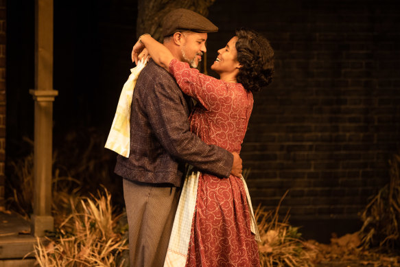 Bert Labonte and Zahra Newman are reunited as husband and wife in Fences.