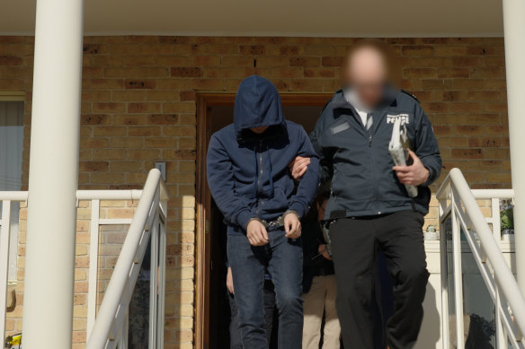 Jung was arrested early on Tuesday by the AFP after they infiltrated the Ghost network allegedly run from his bedroom.