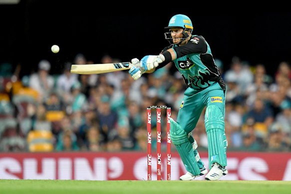 Bash brother: Brendon McCullum during his time with the Brisbane Heat.