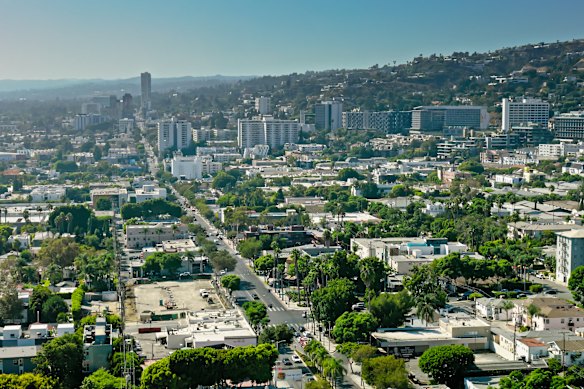 Santa Monica Boulevard, Los Angeles.