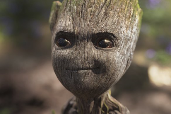 Vin Diesel is the voice of Groot in the short and sweet I Am Groot.