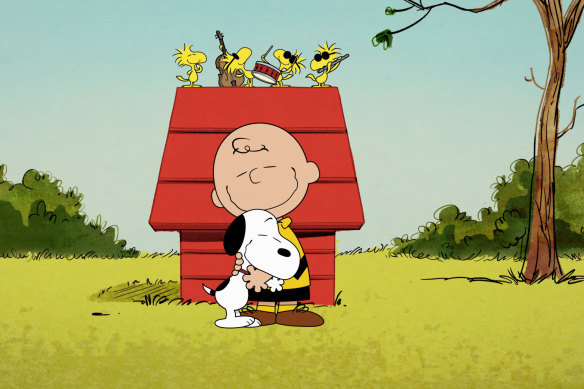 Snoopy and Charlie Brown in an episode of Apple TV’s The Snoopy Show.