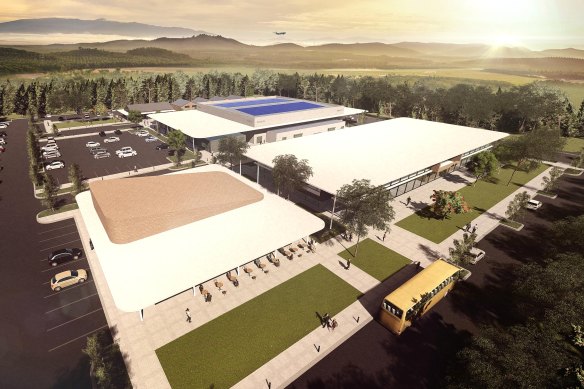 Image of the proposed Byron Studios development at Ballina, by DFJ Architects.