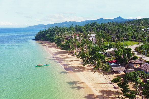 Mamangal Beach in the Philippines.