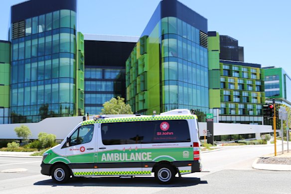 Ambulance ramping hours are high, reflecting pressure on WA’s health system from several fronts.