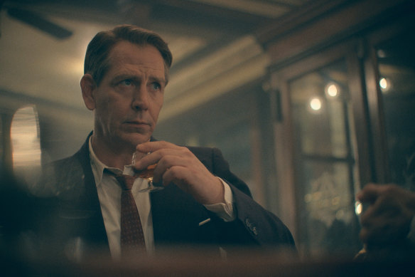 Ben Mendelsohn as Christian Dior in The New Look.