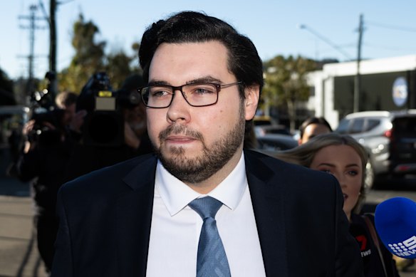 Bruce Lehrmann is accused of raping a woman twice in 2021.