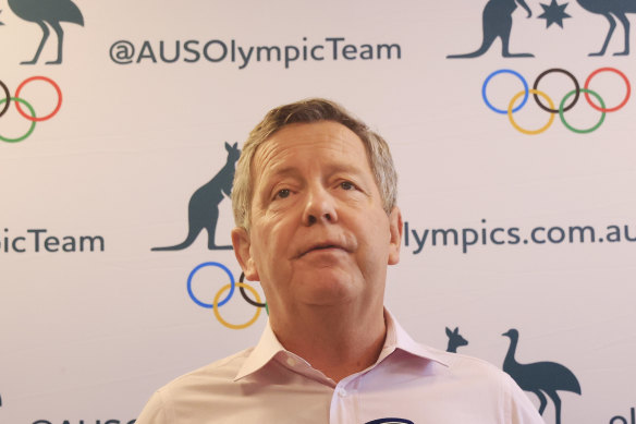 Australian Olympic Committee chief executive Matt Caroll.