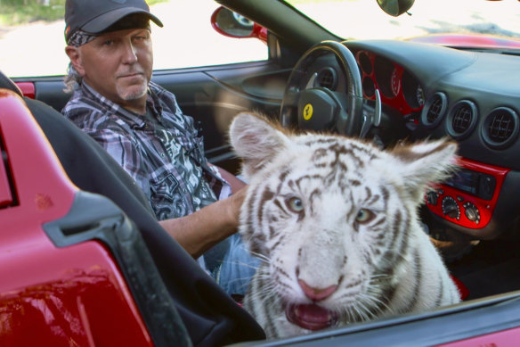 Jeff Low, who bought Joe Exotic's zoo,  in Tiger King.