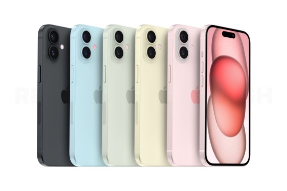 This render by X-user RendersByShailesh shows what the standard iPhone 16 camera bump may look like, based on leaked specs.