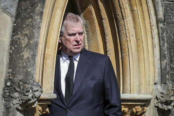 Britain’s Prince Andrew.