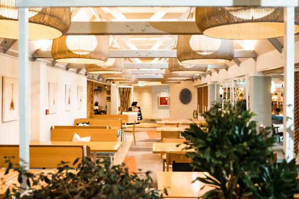 The hotel’s Vapor Restaurant.