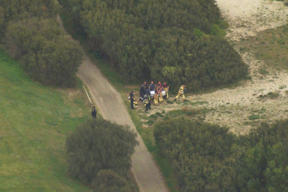 A man has died after being pulled from the water near Rye Pier on Saturday afternoon.