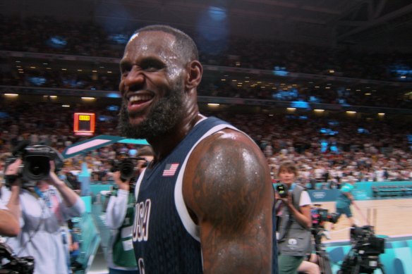 US basketballer LeBron James is one of the big names in the documentary Court of Gold. 