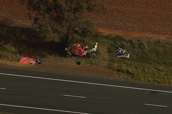A 14-year-old boy has died, while another 14-year-old and an 18-year-old were flown to hospital with life-threatening injuries. 
